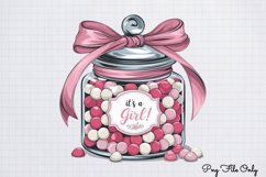 Baby Girl Desserts Clipart PNG Product Image 1