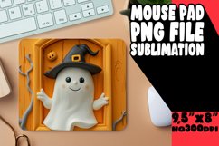 3D Fall Patterns Mouse Pad Design Keychain Halloween Art Product Image 1