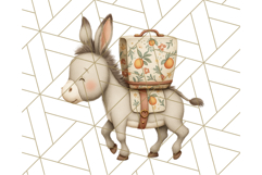 Tropical Fruit Party Animals PNG Clipart, Cute Summer Animal Product Image 4