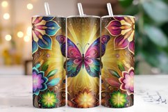 Butterfly Tumbler Wrap | Sublimation | Tumblers Product Image 1