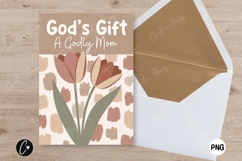Christian Mother's Day Card | Bible Verse Printable Product Image 2