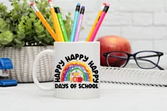 Happy 100 Days Of School SVG, School SVG Design Product Image 3