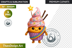 Fantasy Food Characters RPG Clipart PNG Graphics Product Image 1
