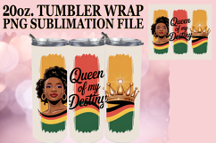 ENCHANTING MOMENTS 20oz TUMBLER WRAP, Juneteenth Product Image 1