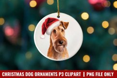 Breeds Of Christmas Dog Ornaments Clipart PNG Product Image 1