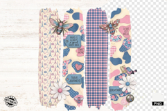 Paris Summer Travel Brushstrokes Clipart Product Image 1