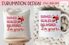 Cute Valentine&#039;s day PNG for sublimation, love letter png Product Image 4