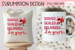 Cute Valentine's day PNG for sublimation, love letter png Product Image 4