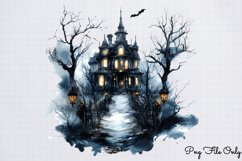 Gothic Spooky Winter Clipart PNG Product Image 1