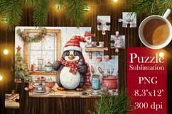 Christmas Puzzles PNG |Kids Puzzles Sublimation 3 Product Image 4