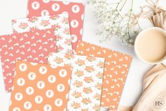 14 Shabby Chic Flowers Digital Paper, Pastel Background Product Image 2