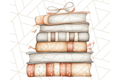 Cozy Book Lover Clipart PNG, Aesthetic Reading Graphics Product Image 4