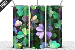 3D St Patrick&#039;s Day Tumbler Wrap| Sublimation Design Product Image 5