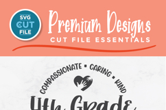 4th grade teacher svg - a fourth grade teacher unisex design Product Image 5