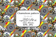Chameleons. Seamless abstract pattern. Product Image 2