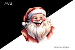 Funny Santa Claus Clipart, Christmas Clipart Product Image 1