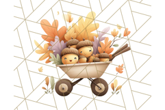 Woodland Forest Scene PNG Clipart, Fall Nature Elements Product Image 4