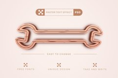 Wooden Stroke - Editable Text Effect, Font Style Product Image 2