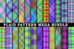 Plaid Pattern Mega Digital Paper Bundle Product Image 1