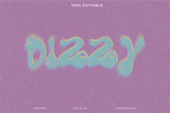 Psychedelic Dizzy Wavy Text Effect Product Image 1