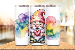 Valentine’s Day Cute Gnomes Tumbler Wrap PNG Big Bundle Product Image 5