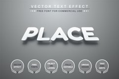 Place - Editable Text Effect, Font Style Product Image 1