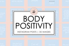 Body Positivity Light Blue Instagram Posts Product Image 1