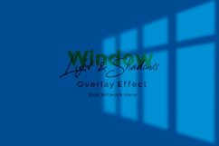 Window Sunlight Shadow Overlay Effect Mockup Product Image 1