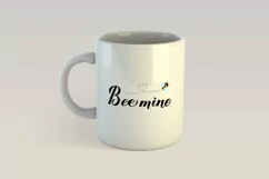Bee mine. Funny Valentine's Day card, clipart, png, vector Product Image 2
