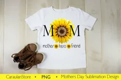 Mothers Day Sublimation Design, Mom Sublimation PNG Product Image 2