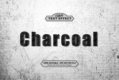 Editable text effect, charcoal text Product Image 1