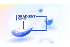 Fluid Liquid Abstract Background Vector. Curve Shape Product Image 1