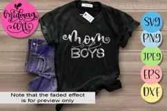 Mom of boys svg, Mothers day svg Product Image 1