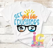 See you later Educators svg Last day of school svg vacation Product Image 2