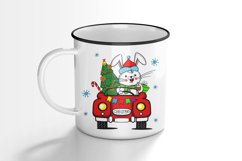 Christmas bunny by car, The Hare Car, Christmas with a Hare Product Image 4