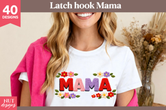 Mothers Day Latch Hook Bundle, Mom, Mama PNGs Product Image 4