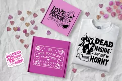 Creepy Valentine SVG/PNG file, Spooky Valentine svg/png file Product Image 4