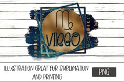 Sublimation Zodiac Sign PNG Design Product Image 1