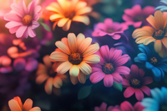 Cape Marguerite Flowers Background Wallpaper Product Image 1