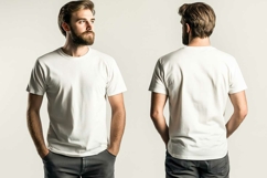 White T-shirt Mockup Product Image 1