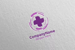 Biomedicine Cross Medical Hospital Logo 12 Product Image 4