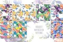 Watercolor Bouquet Summer Garden png Product Image 4