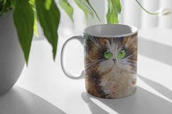 cat. Sublimation printing. PNG Product Image 2