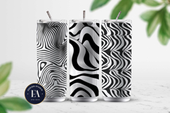 Monochrome Liquid Swirl | Liquid Art Pattern Product Image 2