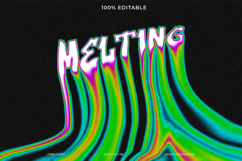 Melting Rainbow Text Effect Product Image 1
