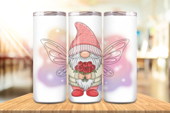 Valentine’s Day Cute Gnomes Tumbler Wrap PNG Big Bundle Product Image 7