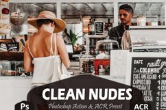 10 Clean Nudes Photoshop Actions And ACR Presets, beige Ps Product Image 1