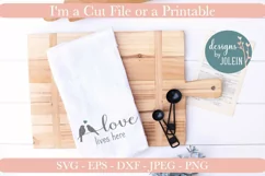 Love Lives Here | Love Birds Craft File Product Image 3