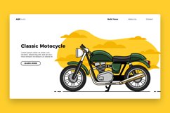 Classic Motocycle - Banner &amp; Landing Page Product Image 1