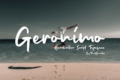 Web Font Geronimo Product Image 1